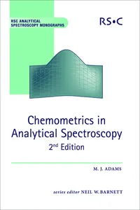Chemometrics in Analytical Spectroscopy_cover