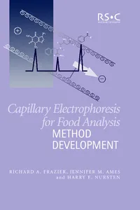 Capillary Electrophoresis for Food Analysis_cover