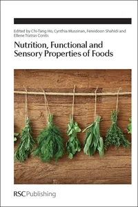 Nutrition, Functional and Sensory Properties of Foods_cover