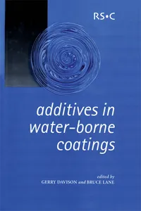 Additives in Water-Borne Coatings_cover