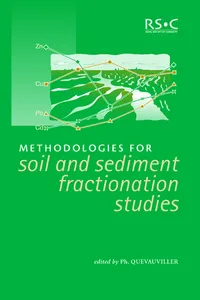 Methodologies for Soil and Sediment Fractionation Studies_cover