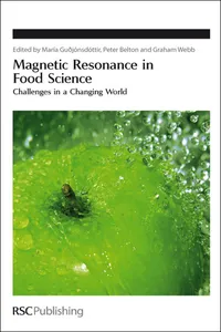 Magnetic Resonance in Food Science_cover