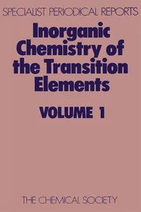 Inorganic Chemistry of the Transition Elements_cover