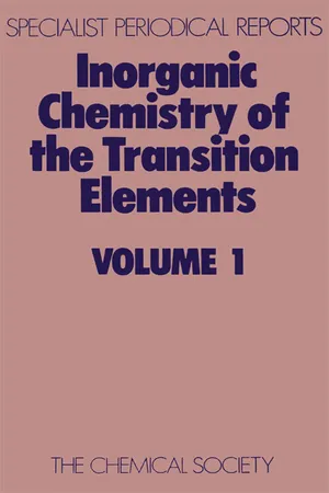 Inorganic Chemistry of the Transition Elements