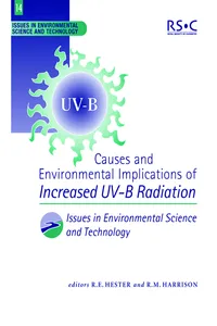 Causes and Environmental Implications of Increased UV-B Radiation_cover