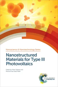 Nanostructured Materials for Type III Photovoltaics_cover
