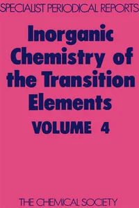 Inorganic Chemistry of the Transition Elements_cover