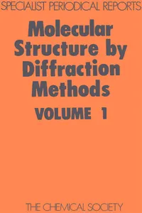 Molecular Structure by Diffraction Methods_cover