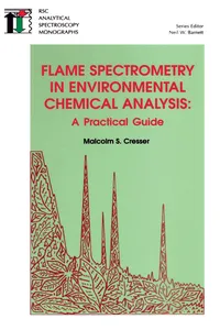 Flame Spectrometry in Environmental Chemical Analysis_cover