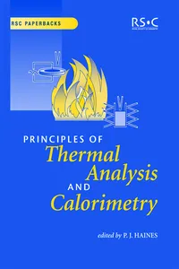 Principles of Thermal Analysis and Calorimetry_cover