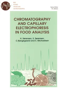 Chromatography and Capillary Electrophoresis in Food Analysis_cover