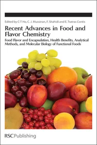 Recent Advances in Food and Flavor Chemistry_cover