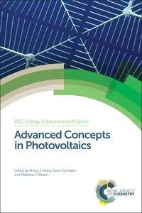 Advanced Concepts in Photovoltaics_cover