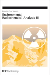 Environmental Radiochemical Analysis III_cover