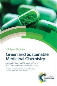 Green and Sustainable Medicinal Chemistry_cover