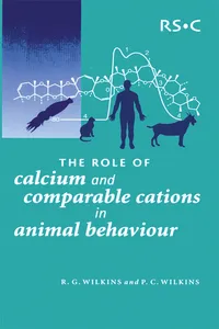 The Role of Calcium and Comparable Cations in Animal Behaviour_cover