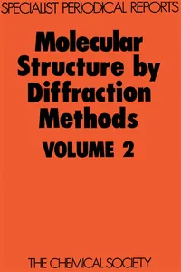 Molecular Structure by Diffraction Methods_cover