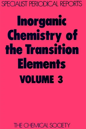 Inorganic Chemistry of the Transition Elements