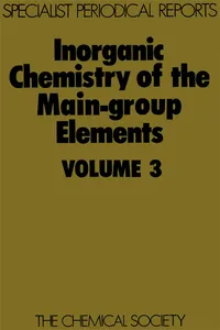 Inorganic Chemistry of the Main-Group Elements_cover