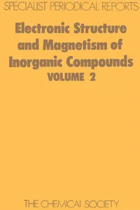 Electronic Structure and Magnetism of Inorganic Compounds_cover