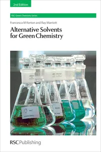 Alternative Solvents for Green Chemistry_cover
