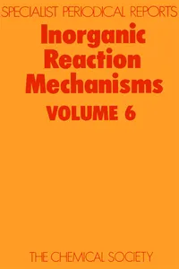 Inorganic Reaction Mechanisms_cover