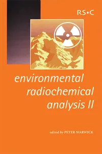 Environmental Radiochemical Analysis II_cover