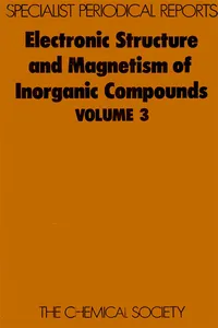 Electronic Structure and Magnetism of Inorganic Compounds_cover