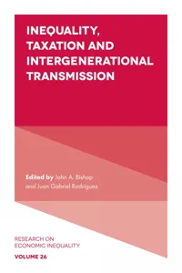 Inequality, Taxation, and Intergenerational Transmission_cover