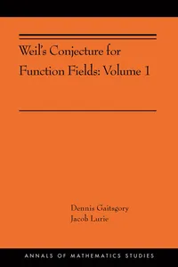 Weil's Conjecture for Function Fields_cover