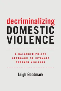 Decriminalizing Domestic Violence_cover