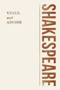 Venus and Adonis_cover