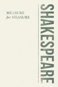 Measure for Measure_cover