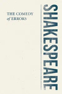 The Comedy of Errors_cover