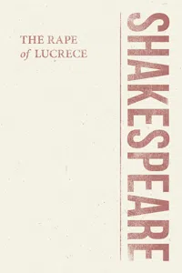 The Rape of Lucrece_cover