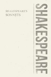 Shakespeare's Sonnets_cover