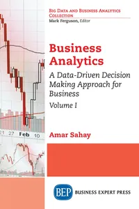 Business Analytics, Volume I_cover