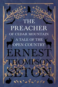 The Preacher of Cedar Mountain: A Tale of the Open Country_cover