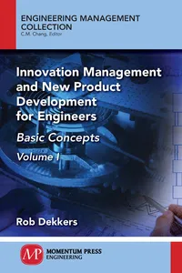 Innovation Management and New Product Development for Engineers, Volume I_cover