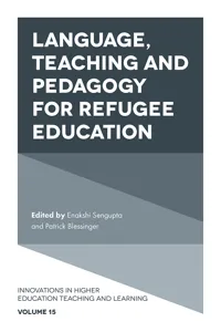 Language, Teaching and Pedagogy for Refugee Education_cover