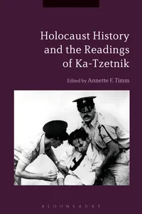 Holocaust History and the Readings of Ka-Tzetnik_cover