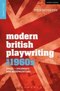 Modern British Playwriting: The 1960s_cover