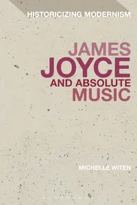 James Joyce and Absolute Music_cover
