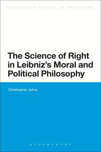 The Science of Right in Leibniz's Moral and Political Philosophy_cover