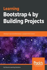 Learning Bootstrap 4 by Building Projects_cover