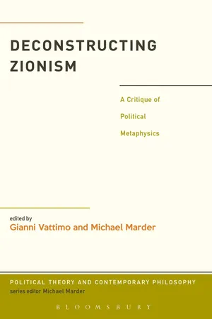 Deconstructing Zionism