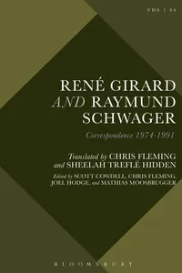 René Girard and Raymund Schwager_cover