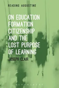 On Education, Formation, Citizenship and the Lost Purpose of Learning_cover