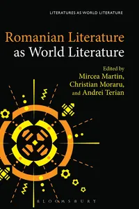 Romanian Literature as World Literature_cover