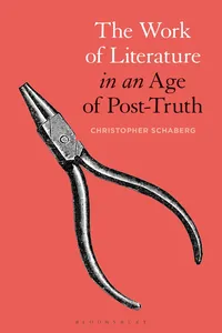 The Work of Literature in an Age of Post-Truth_cover